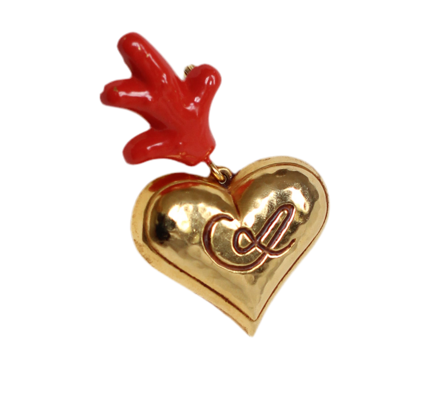 Christian Lacroix Brooch for "C'est la Vie" Perfume (1990s)