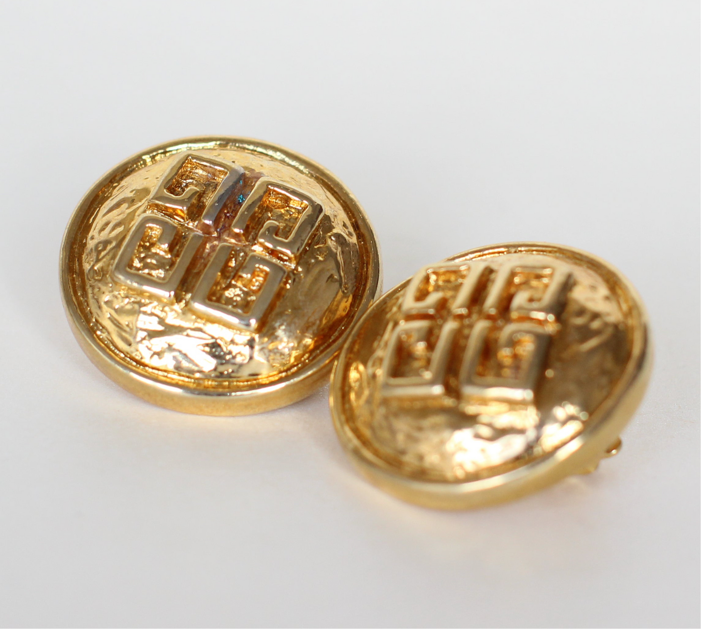 1984 Elegant Statement Givenchy Paris Earrings