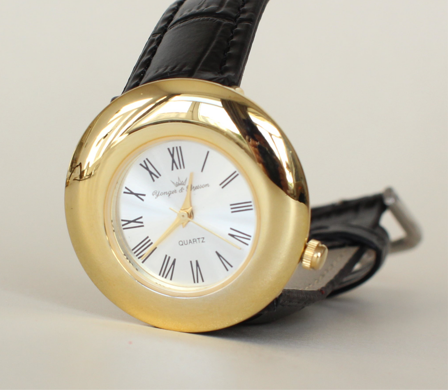 Younger & Bresson, France, Gold plated Statement Watch