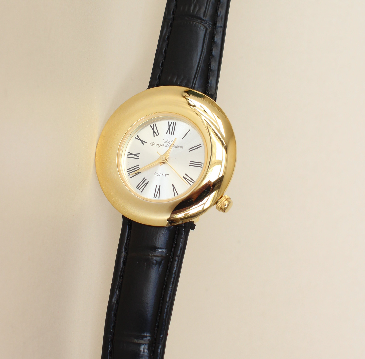Younger & Bresson, France, Gold plated Statement Watch