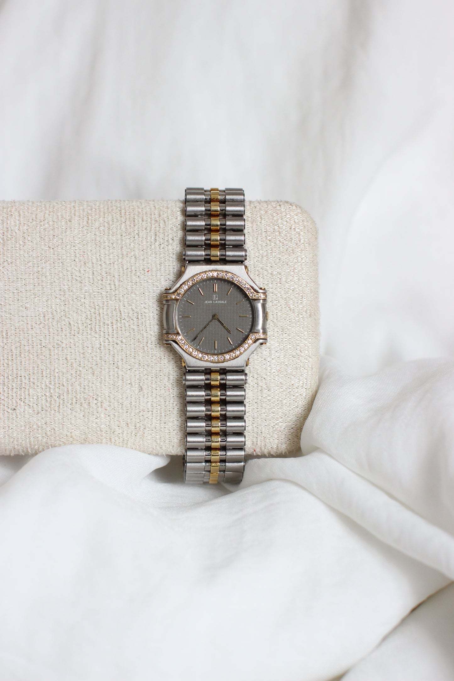 LaSalle “Thalassa” – 1980s Diamond, Gold & Steel Watch - Seiko Movement