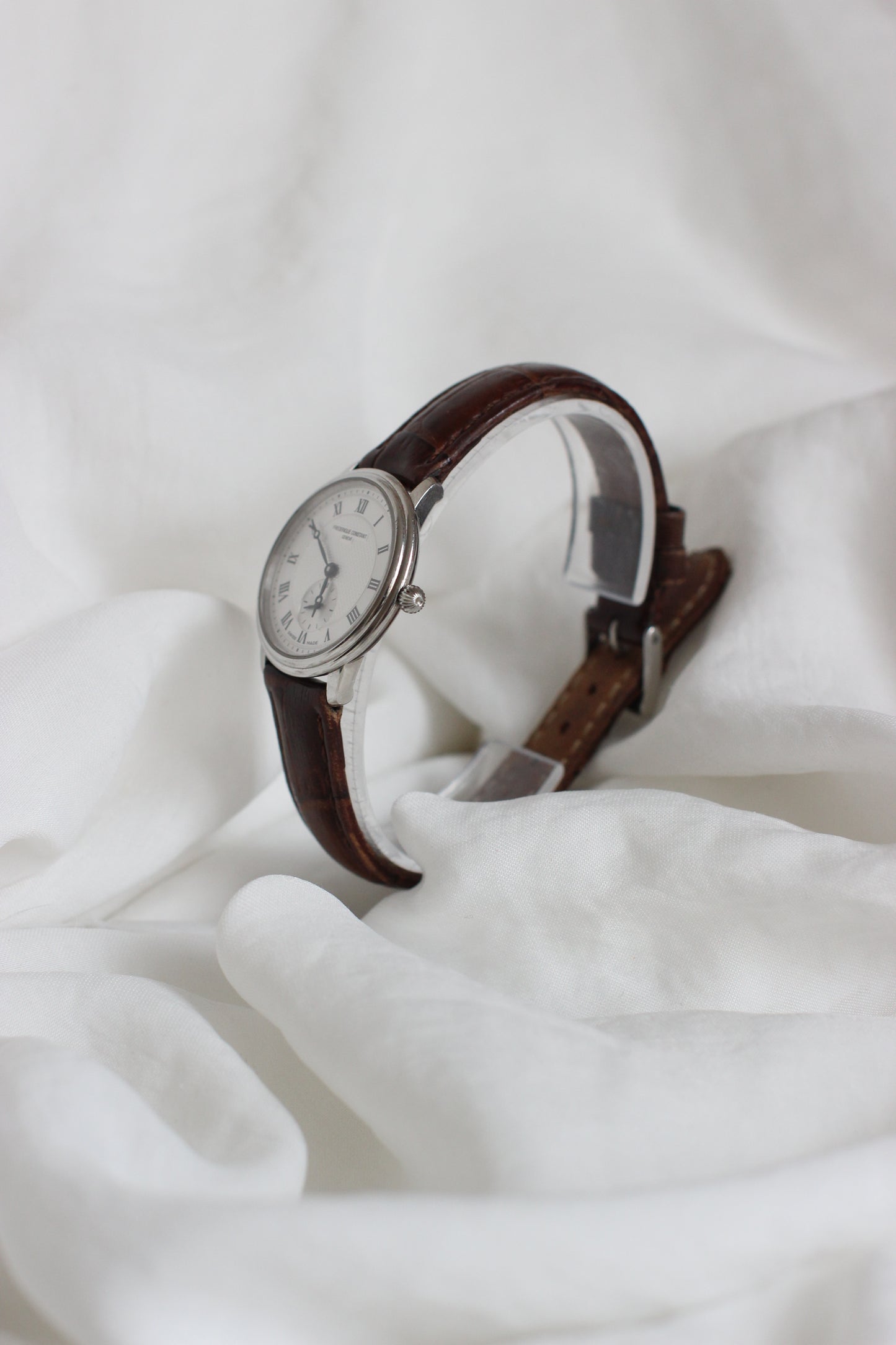 Frederique Constant Slim Line Quartz Watch – With Box