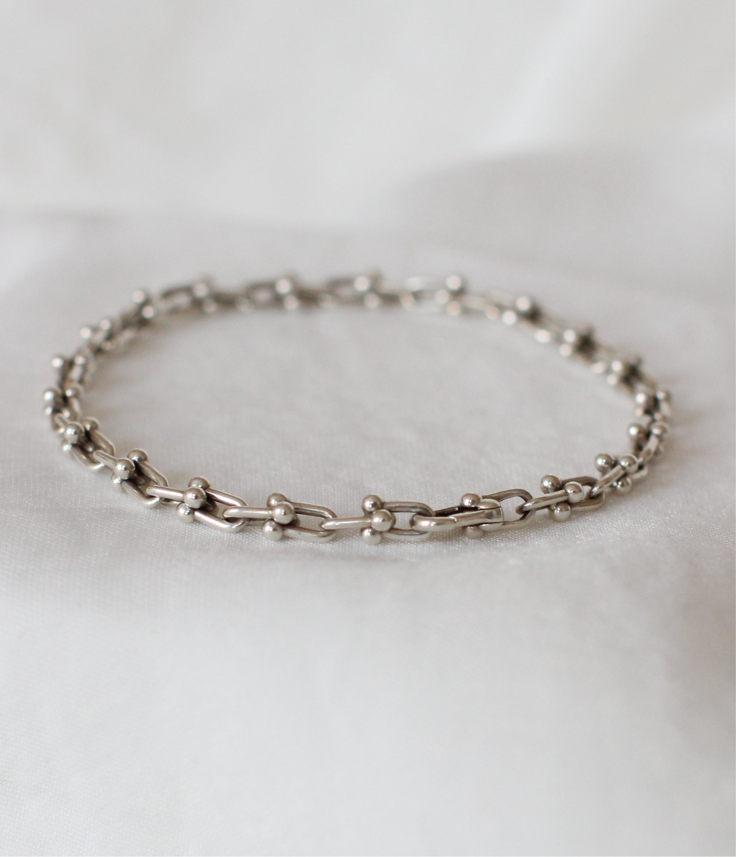 Tiffany & Co. City HardWear Micro Link Bracelet in Sterling Silver