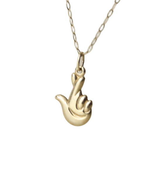 Official 1980’s  English National Lottery Lucky Gold Necklace