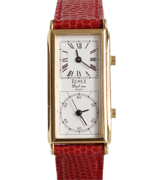 Vintage Remex Dual Time Watch – 1980s