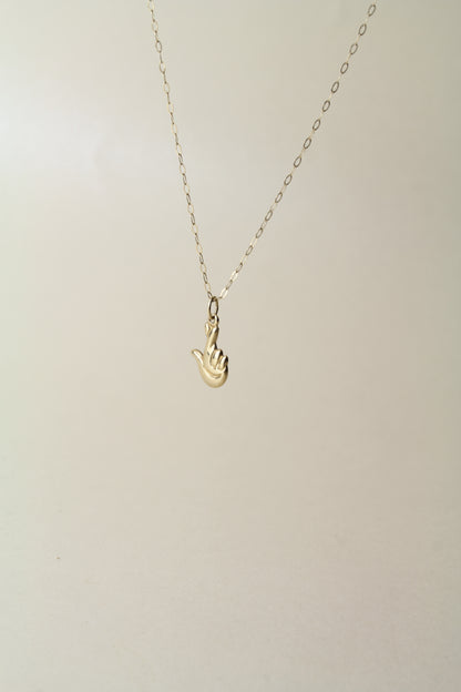 Official 1980’s  English National Lottery Lucky Gold Necklace