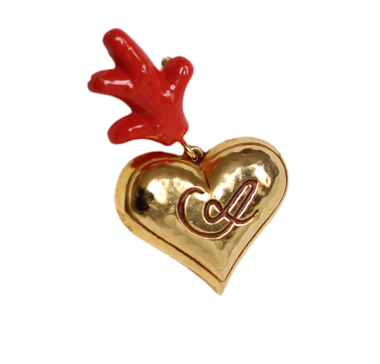 Christian Lacroix Brooch for "C'est la Vie" Perfume (1990s)