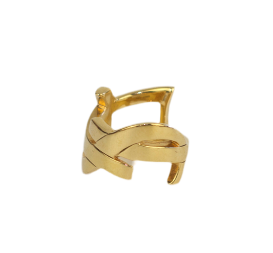 Iconic Saint Laurent Monogram Ring