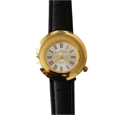 Younger & Bresson, France, Gold plated Statement Watch