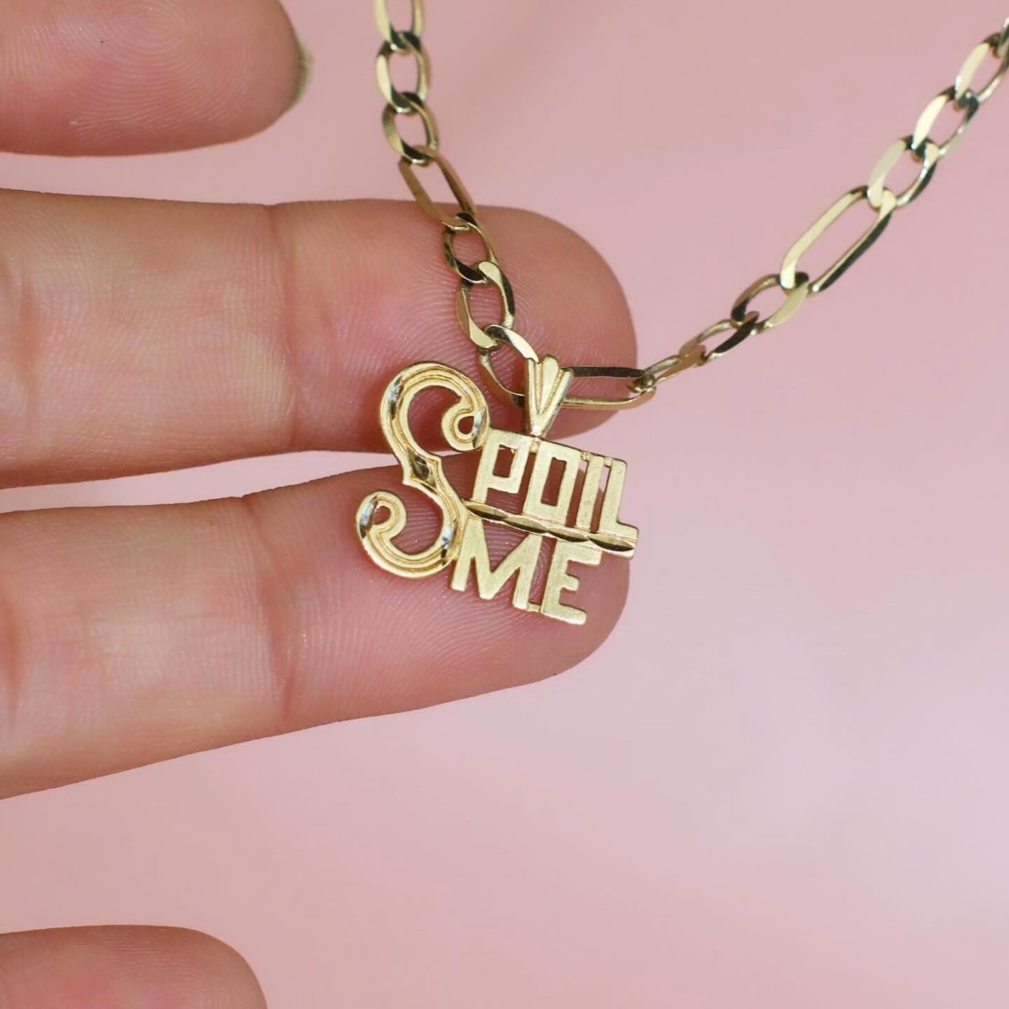 SPOIL ME - Pendentif en or