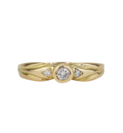 18k Gold & Diamonds Ring