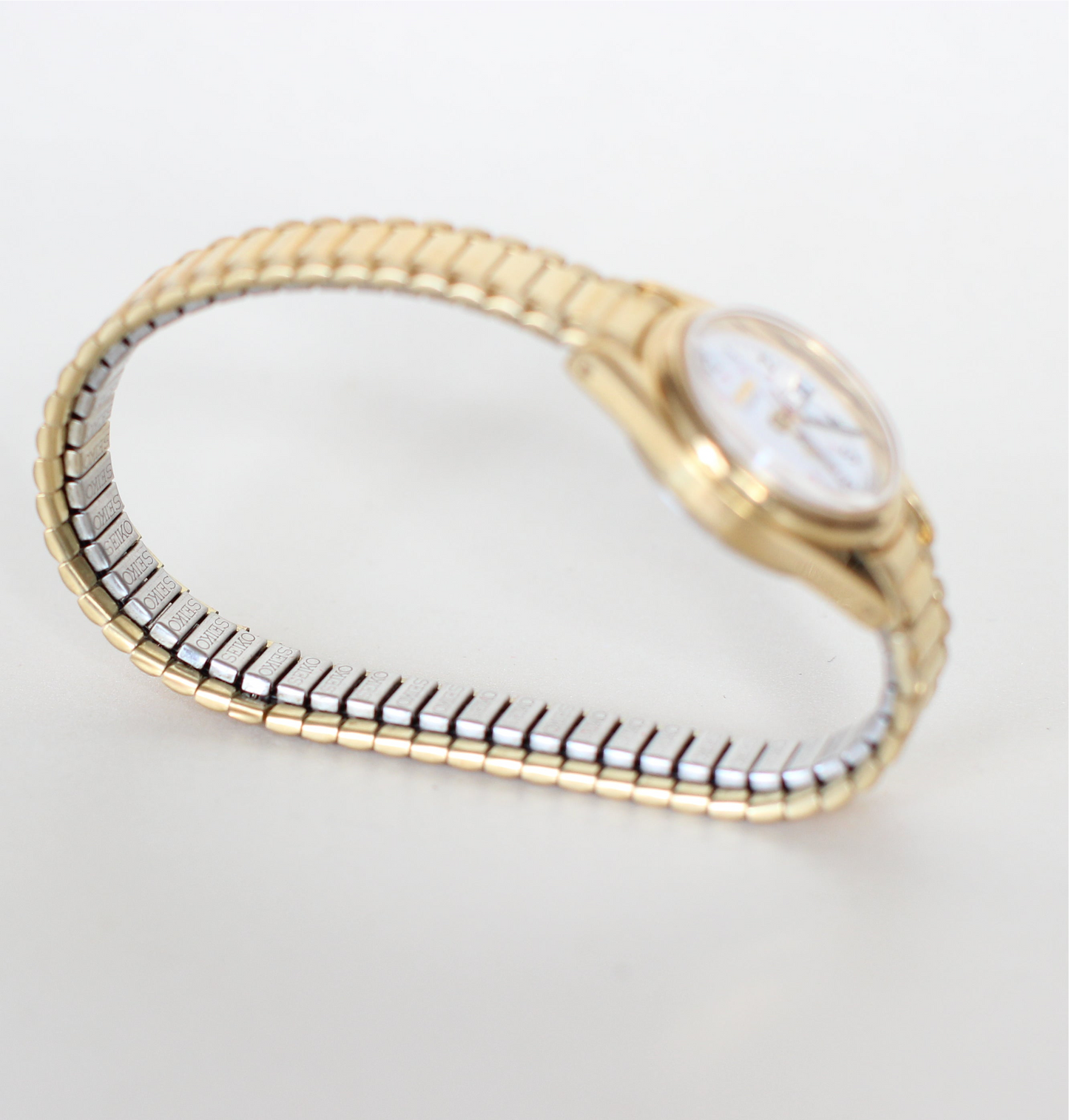 Seiko Women's Watch – September 1997 – Gold-Plated Military Bracelet