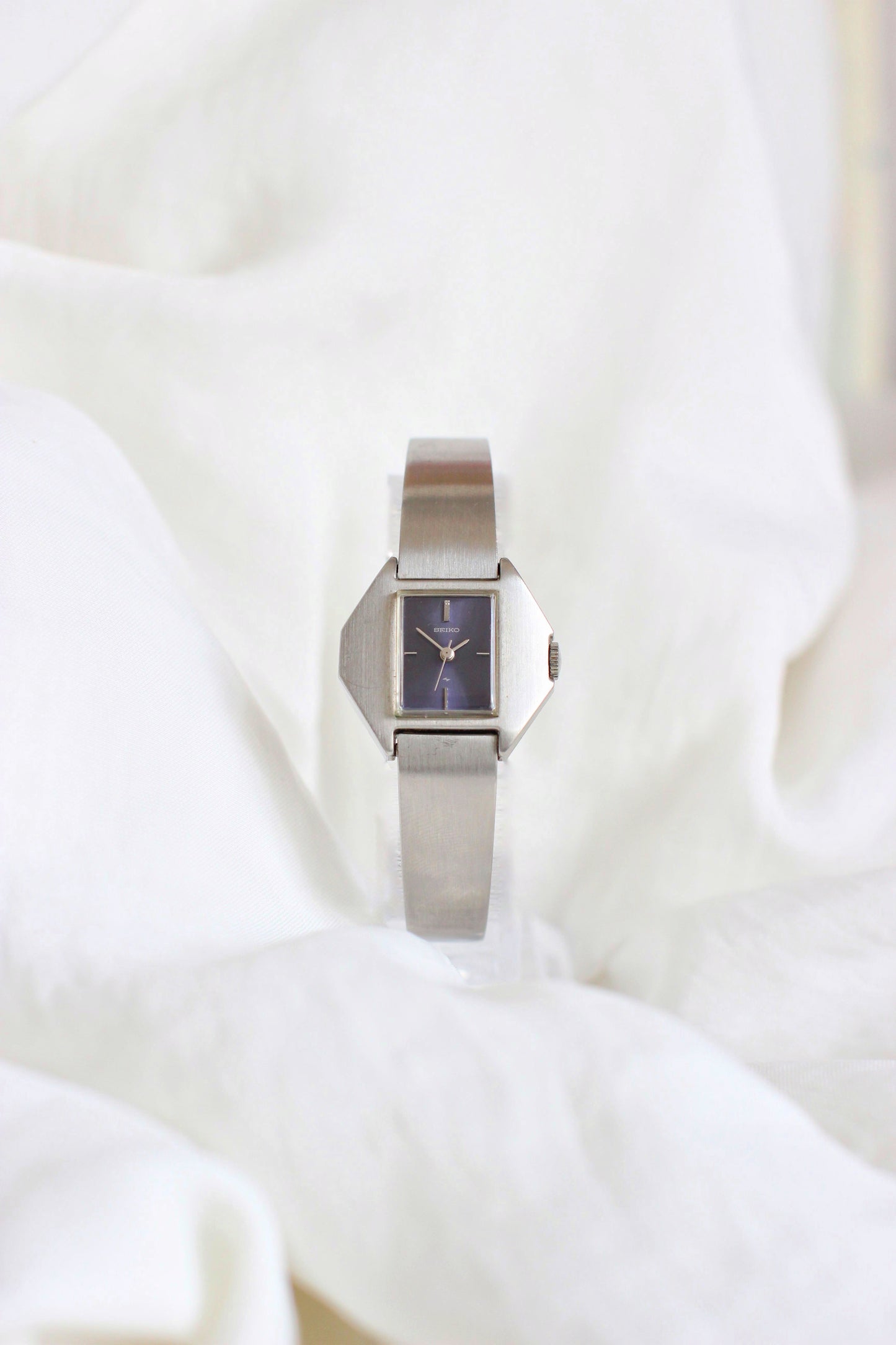 Rare vibrant Purple Dial- "Silver Angel" Seiko – Circa 1985