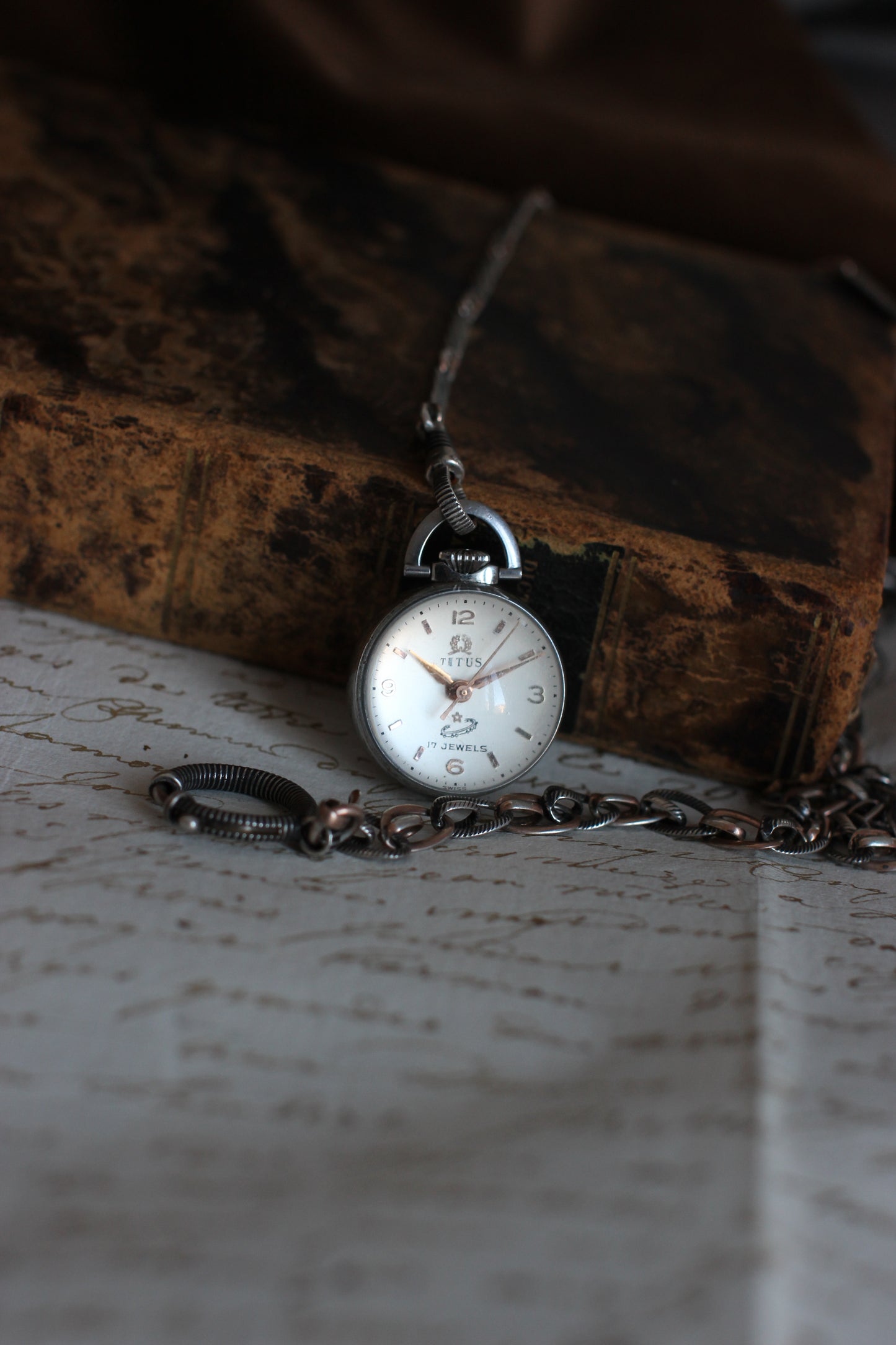 Titus “Sphere” Transparent Watch – Gold Plated, Swiss Mechanical, c.1960s