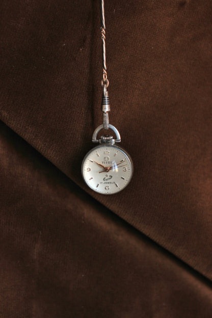 Titus “Sphere” Transparent Watch – Gold Plated, Swiss Mechanical, c.1960s