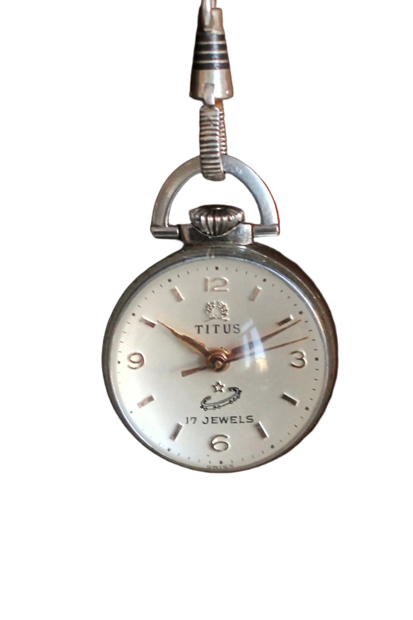 Titus “Sphere” Transparent Watch – Gold Plated, Swiss Mechanical, c.1960s