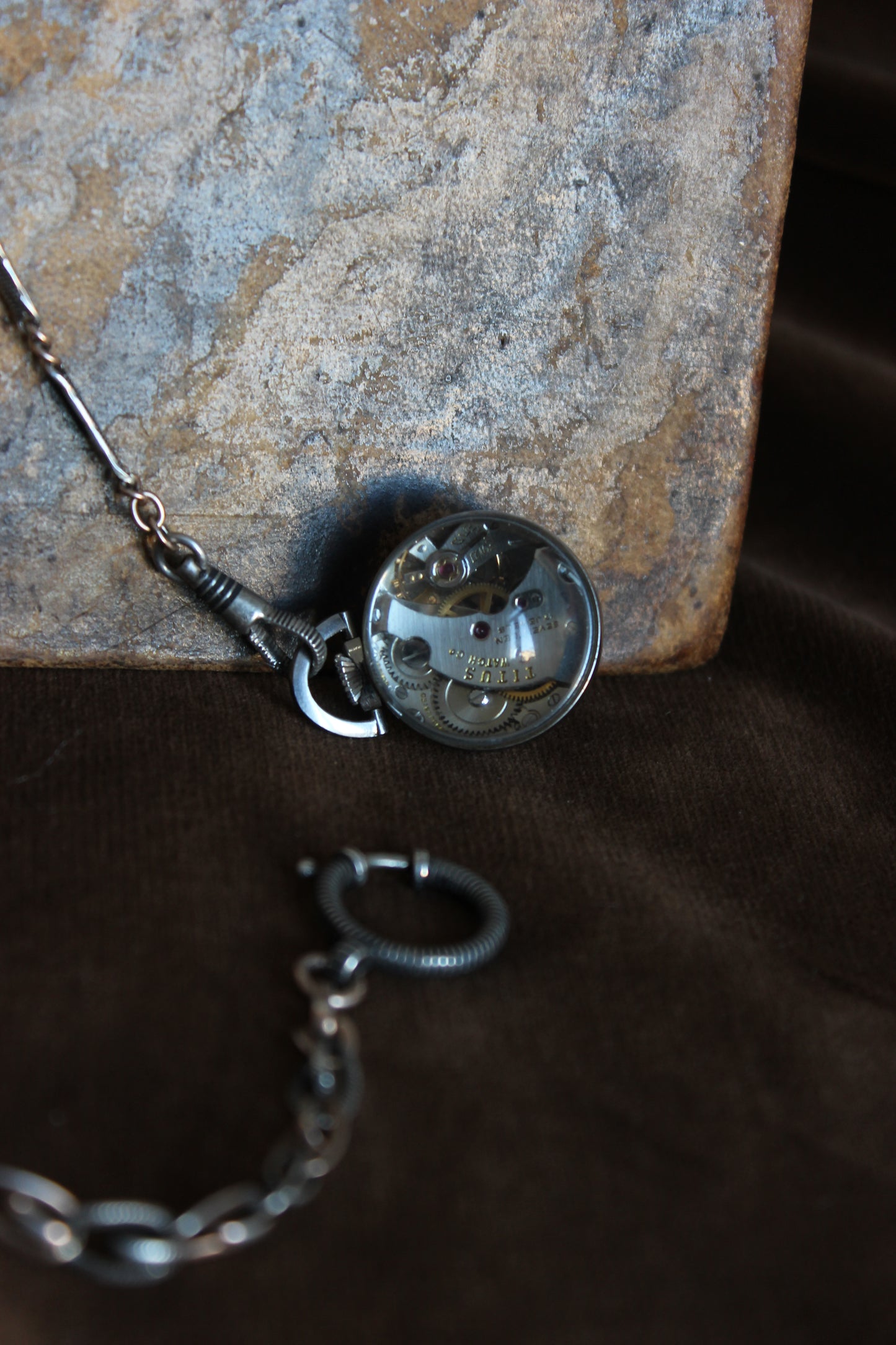 Titus “Sphere” Transparent Watch – Gold Plated, Swiss Mechanical, c.1960s