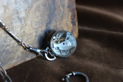 Titus “Sphere” Transparent Watch – Gold Plated, Swiss Mechanical, c.1960s