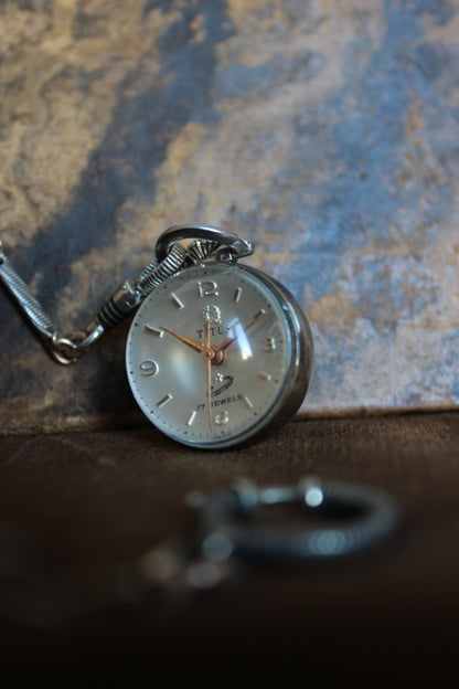 Titus “Sphere” Transparent Watch – Gold Plated, Swiss Mechanical, c.1960s