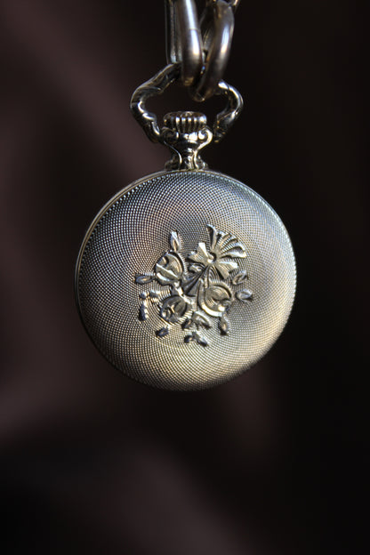 Jean-Louis Frésard Gold-Plated Pocket Watch with Chain – 1960s