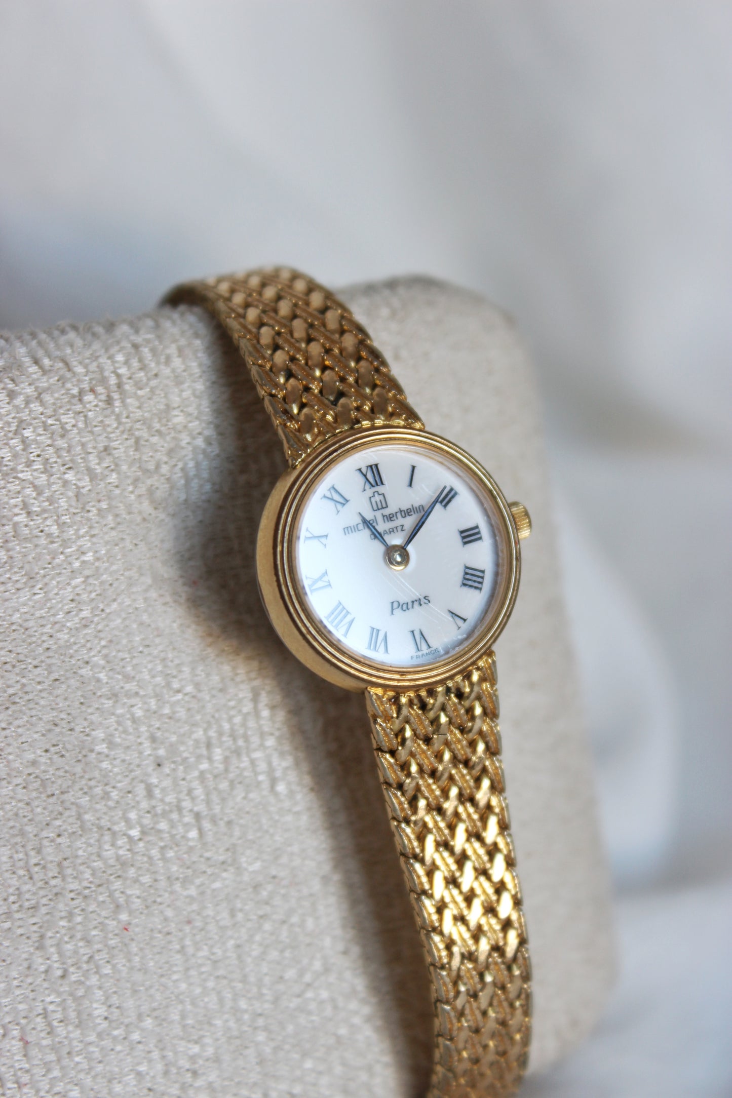 Mini Michel Herbelin Paris Lady Wristwatch – Quartz, 1990s