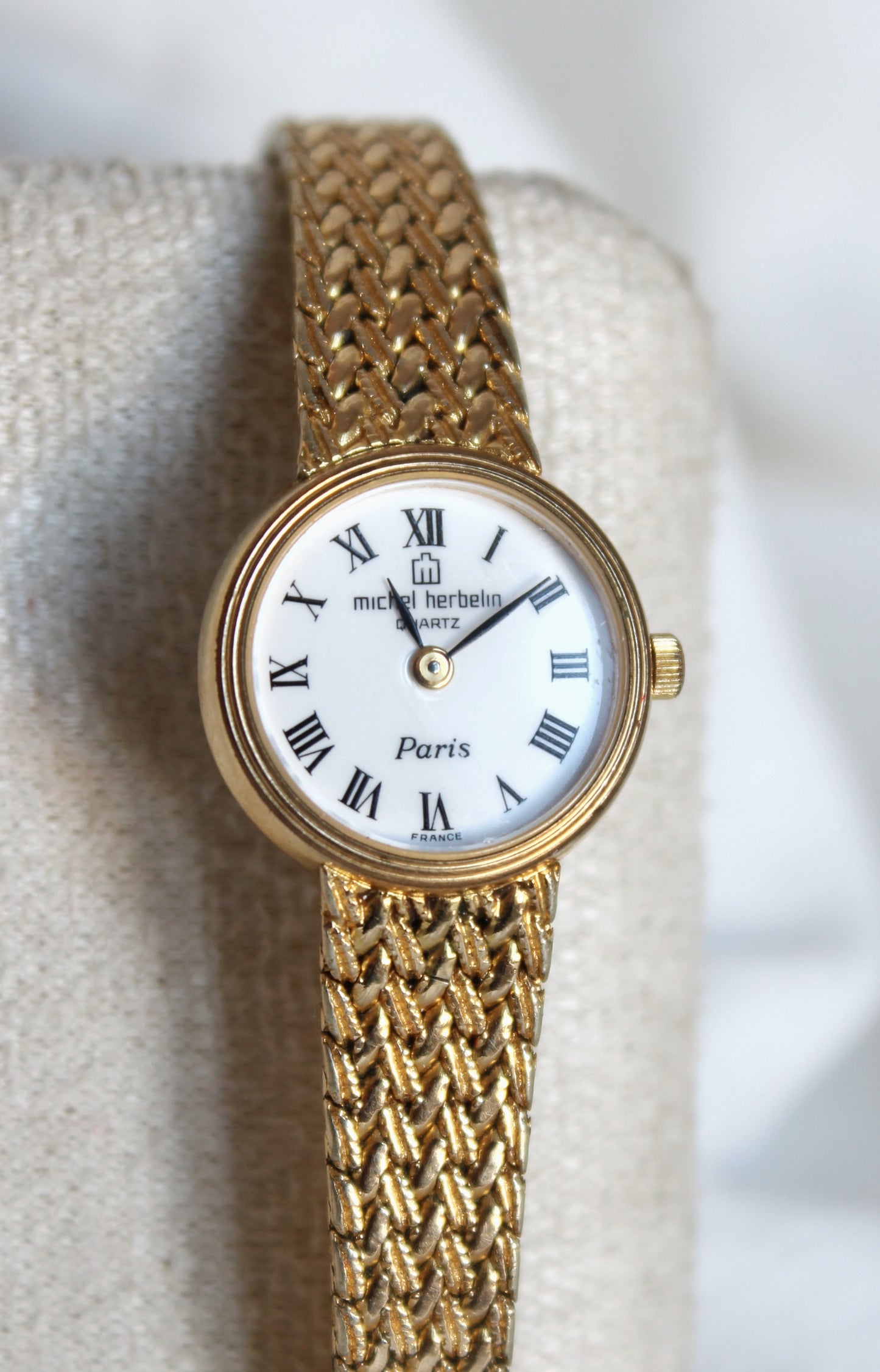 Mini Michel Herbelin Paris Lady Wristwatch – Quartz, 1990s
