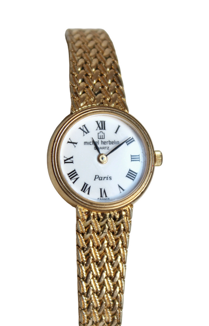 Mini Michel Herbelin Paris Lady Wristwatch – Quartz, 1990s