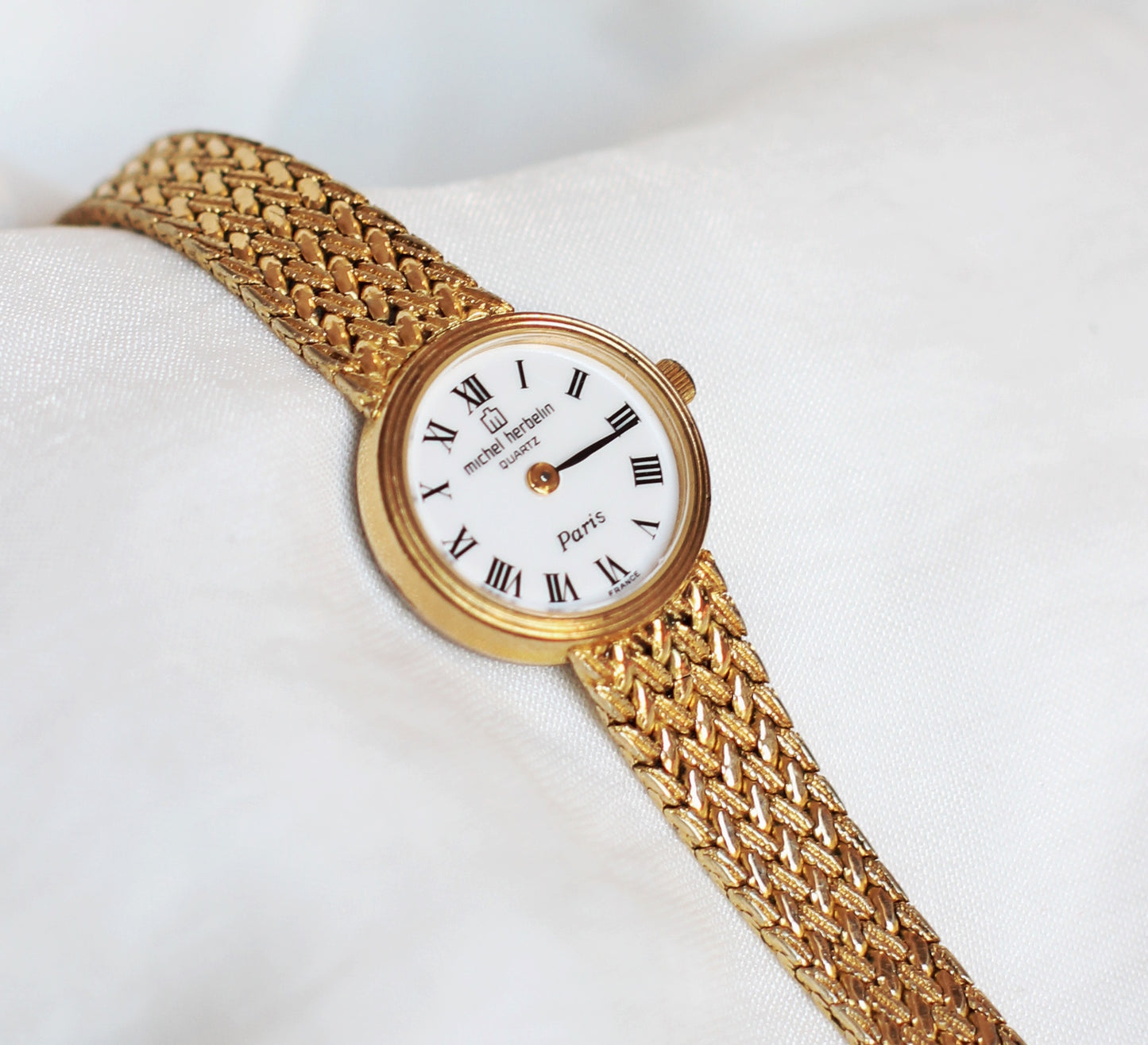 Mini Michel Herbelin Paris Lady Wristwatch – Quartz, 1990s