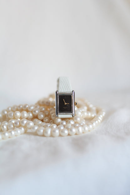 Vintage 1980s Nina Ricci Tank Watch