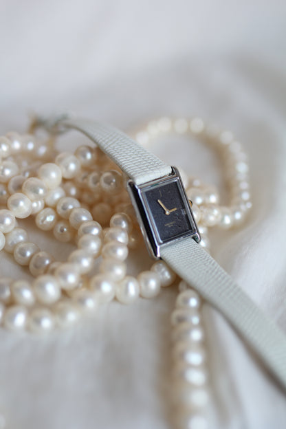 Vintage 1980s Nina Ricci Tank Watch