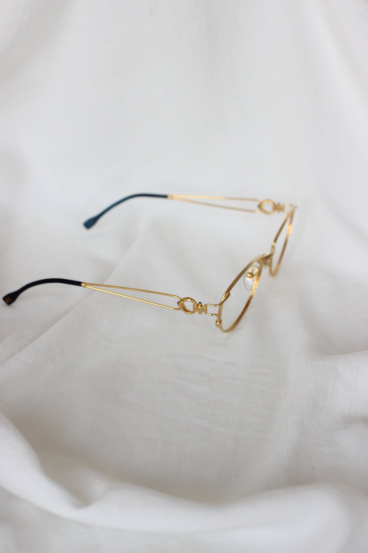 Extrêmement rare : Superbes lunettes de vue vintage Boucheron des années 90