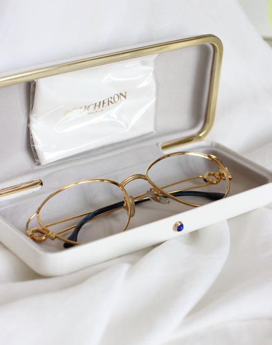 Extremely Rare : Stunning Vintage Boucheron Eyeglasses from the 90s