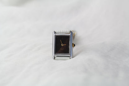 Vintage 1980s Nina Ricci Tank Watch