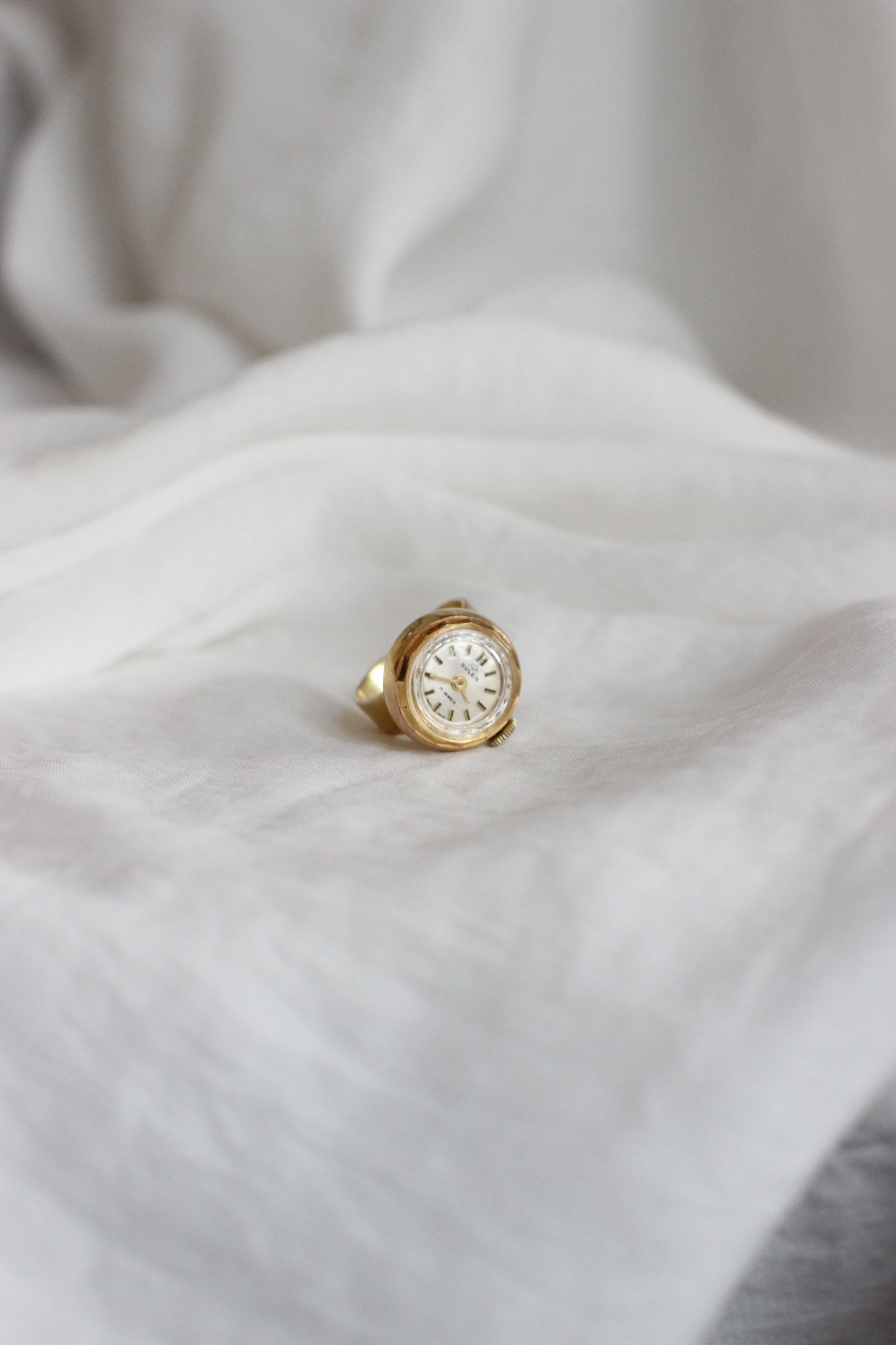 Rare 1960's BULER Watch Ring