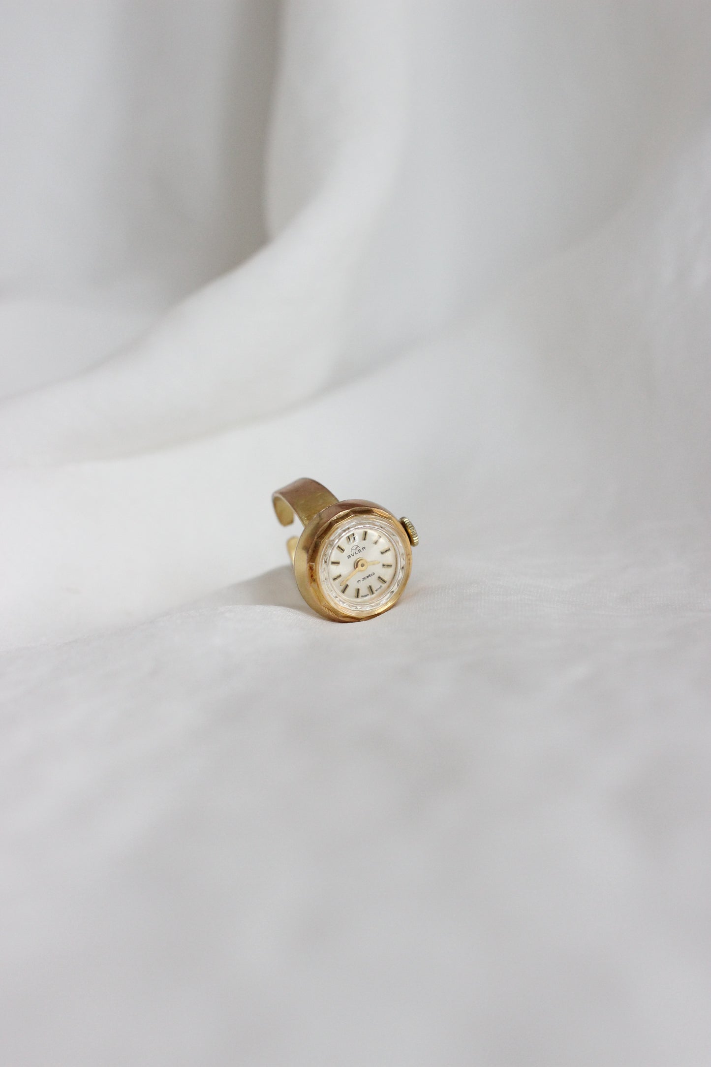 Rare 1960's BULER Watch Ring