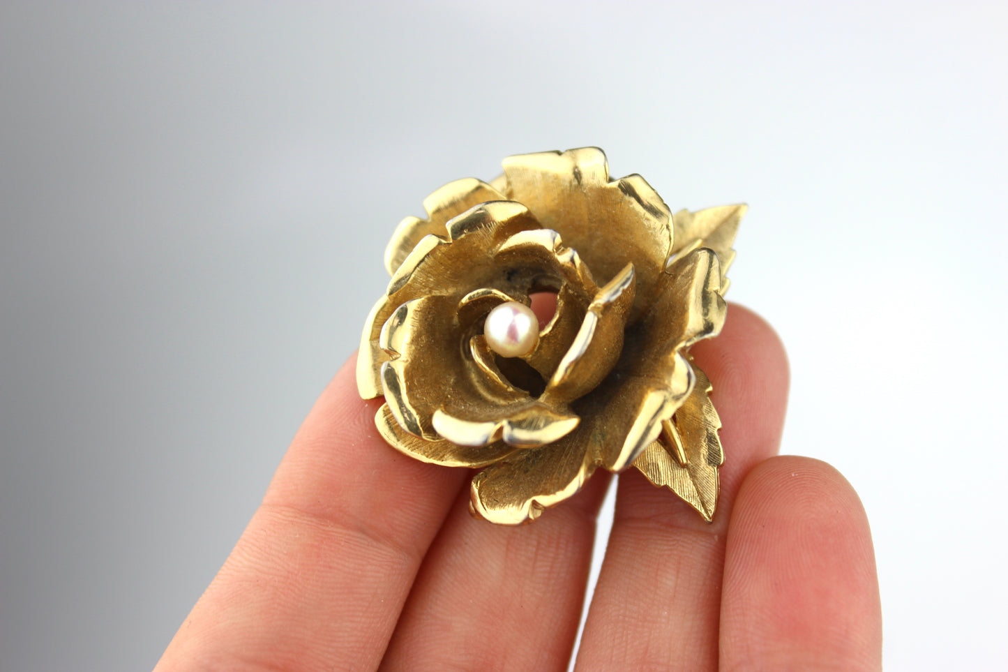 1960's - Marcel Boucher "La Rose" Brooch