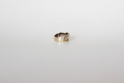 Circa 1960 - Hand sculpted Gold Elephant Ring