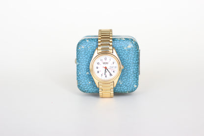 Seiko Women's Watch – September 1997 – Gold-Plated Military Bracelet