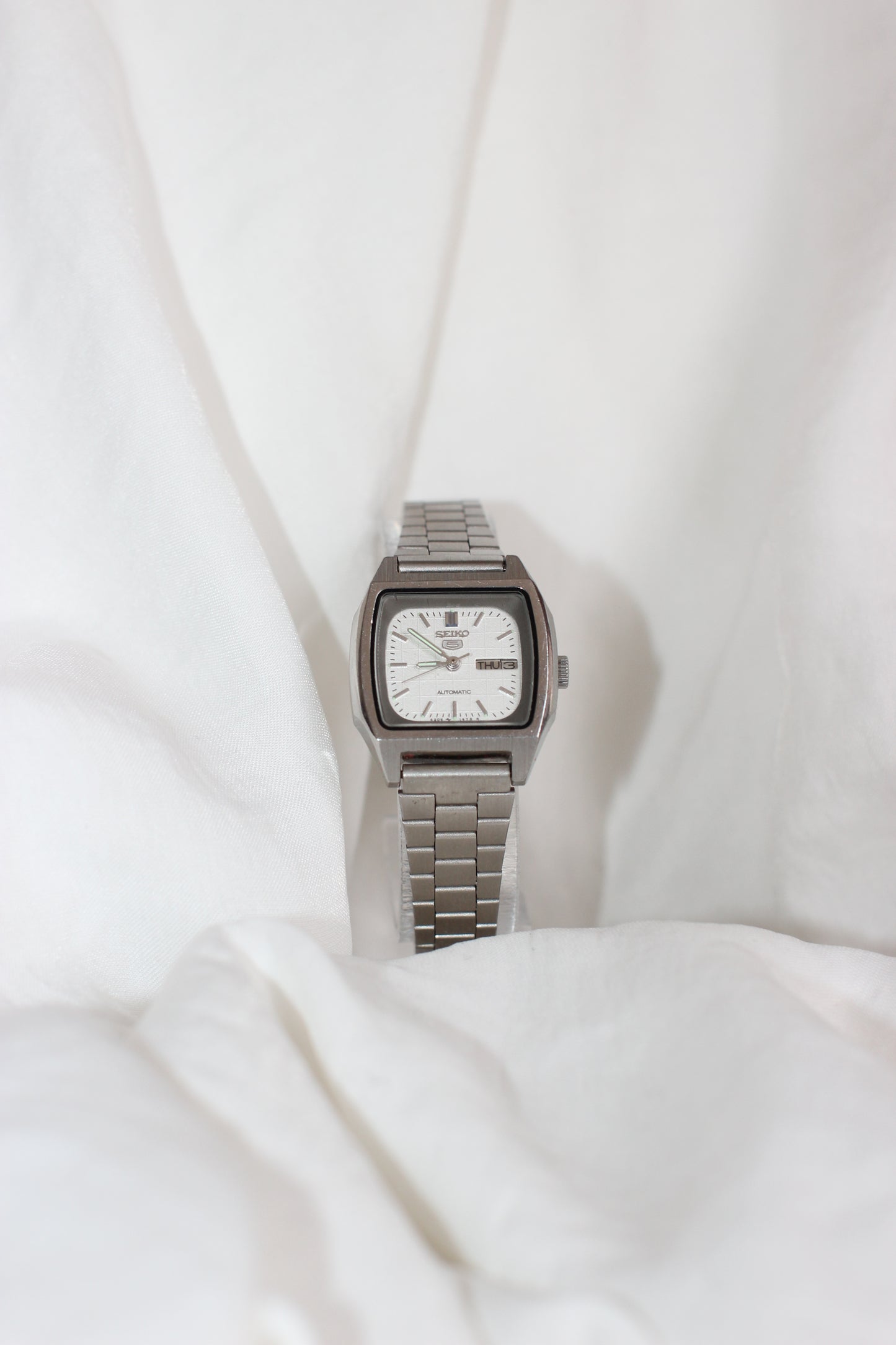 Rare Vintage Seiko Automatic Day-Date Watch – 1970s – With Casio Bracelet