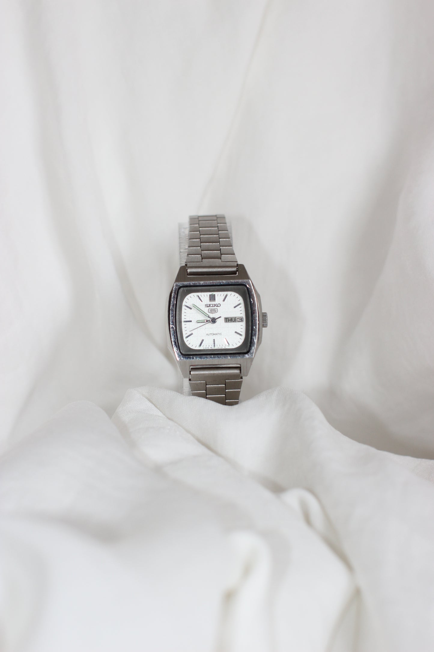 Rare Vintage Seiko Automatic Day-Date Watch – 1970s – With Casio Bracelet