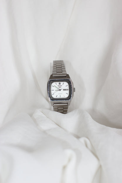 Rare Vintage Seiko Automatic Day-Date Watch – 1970s – With Casio Bracelet