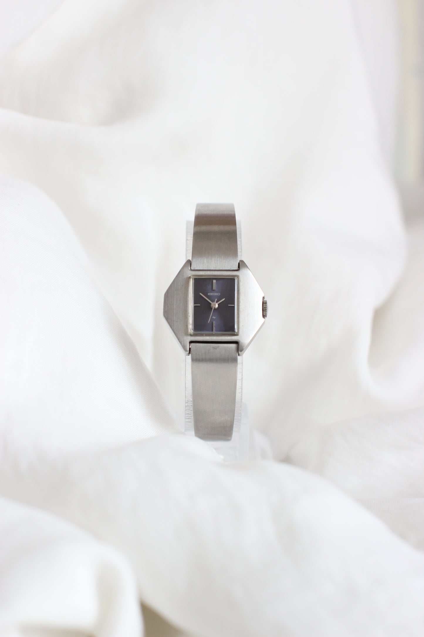 Rare vibrant Purple Dial- "Silver Angel" Seiko – Circa 1985