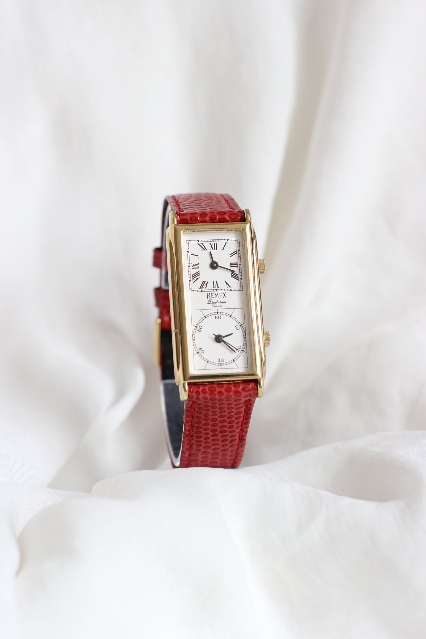Vintage Remex Dual Time Watch – 1980s