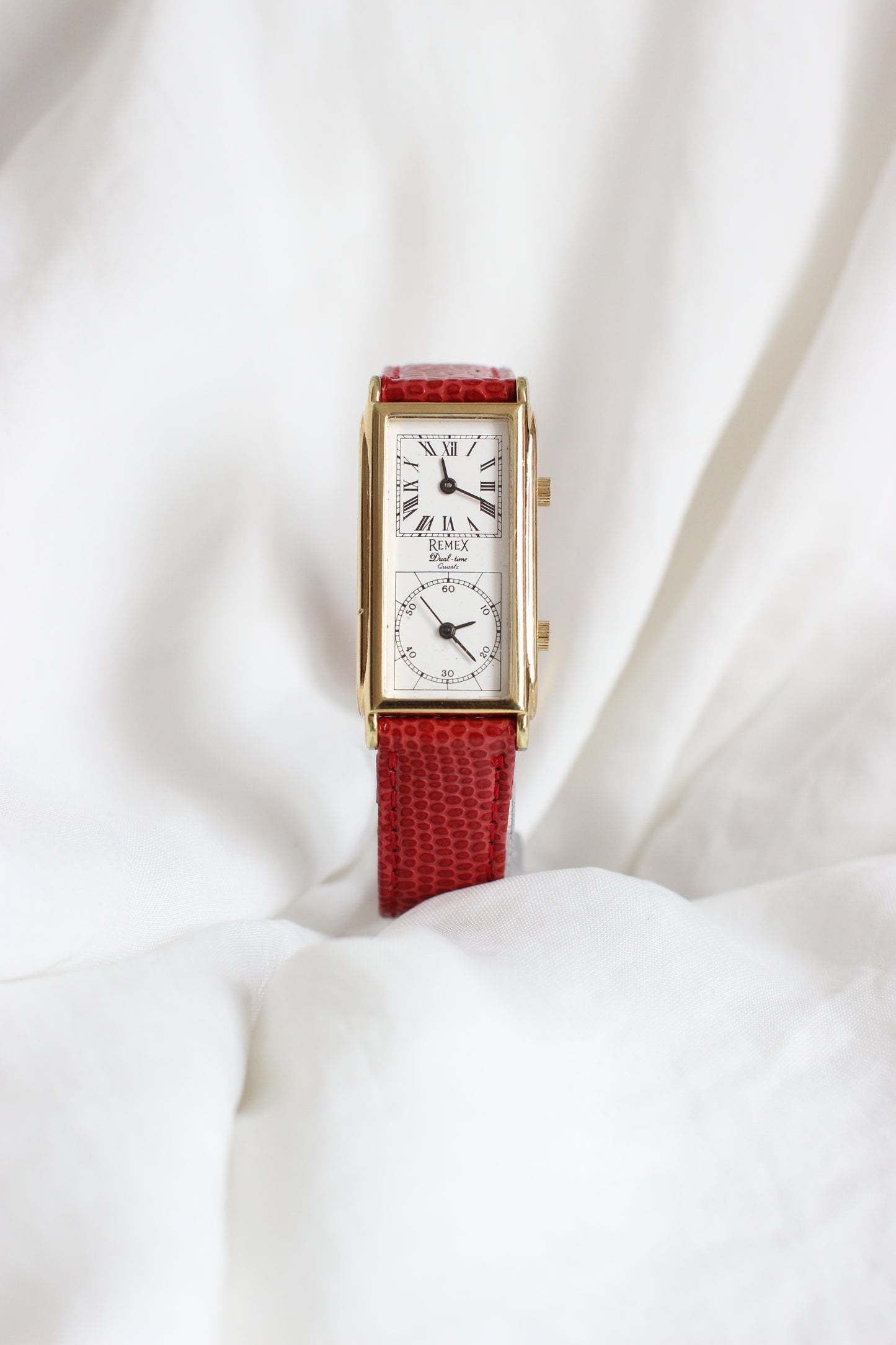 Vintage Remex Dual Time Watch – 1980s