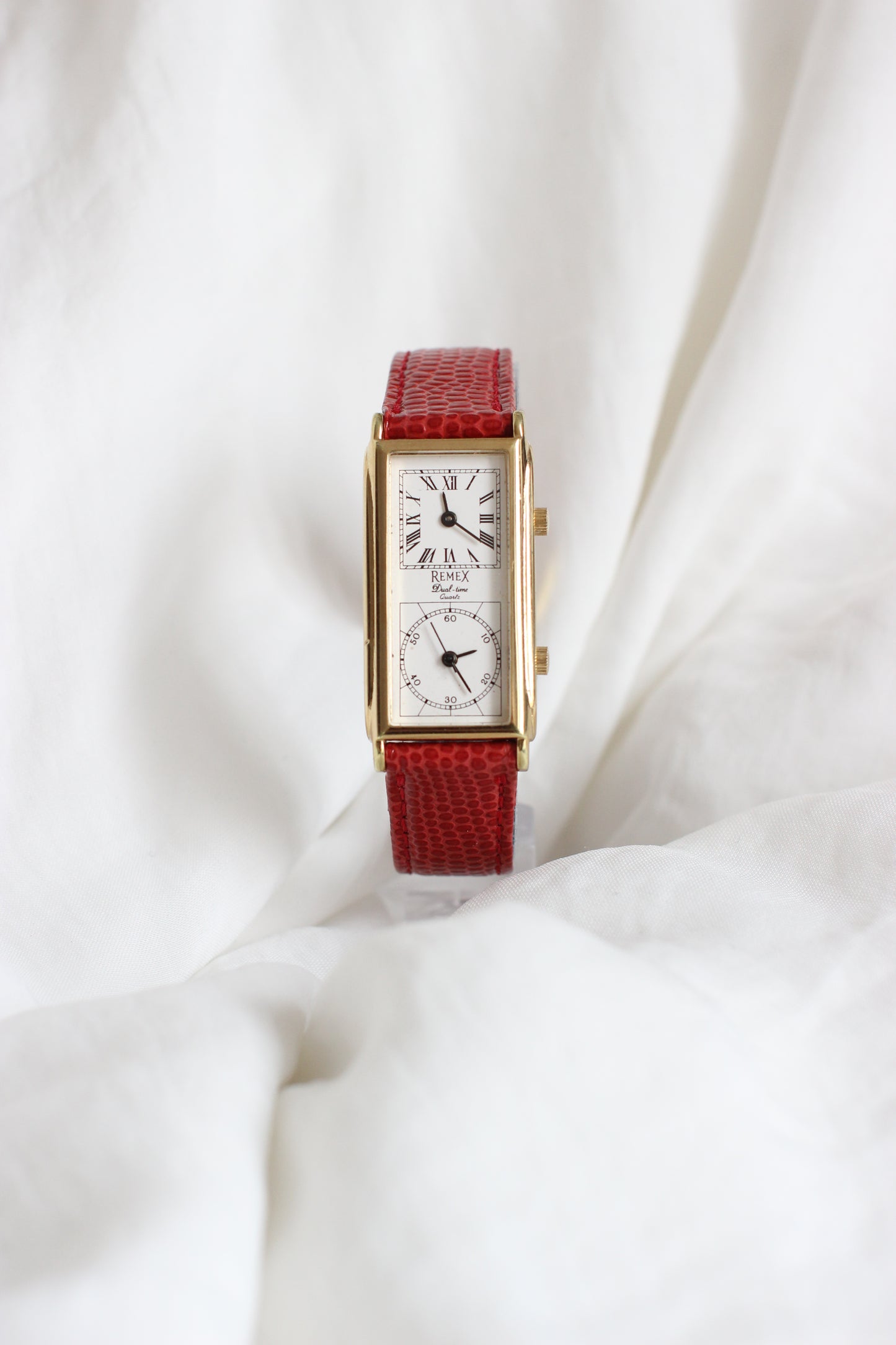 Vintage Remex Dual Time Watch – 1980s