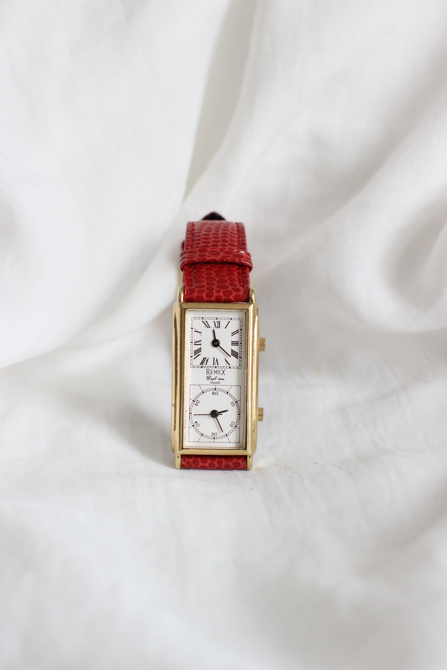 Vintage Remex Dual Time Watch – 1980s