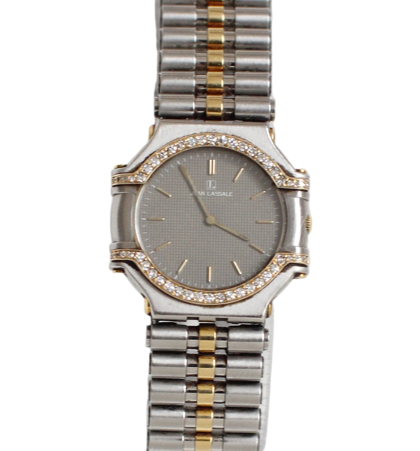 LaSalle “Thalassa” – 1980s Diamond, Gold & Steel Watch - Seiko Movement