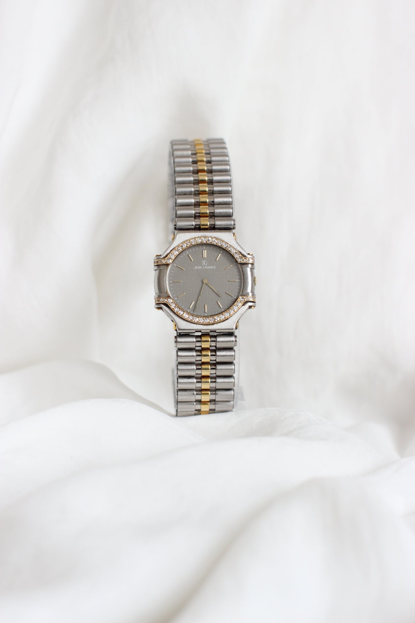 LaSalle “Thalassa” – 1980s Diamond, Gold & Steel Watch - Seiko Movement