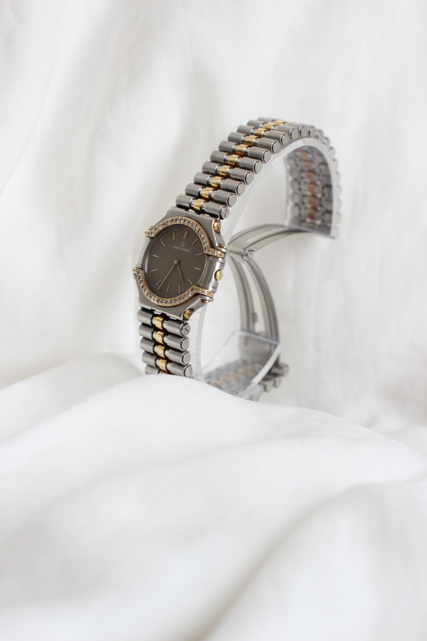 LaSalle “Thalassa” – 1980s Diamond, Gold & Steel Watch - Seiko Movement
