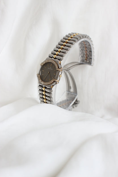LaSalle “Thalassa” – 1980s Diamond, Gold & Steel Watch - Seiko Movement